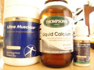 Magnesium, calcium and vitamin D supplements