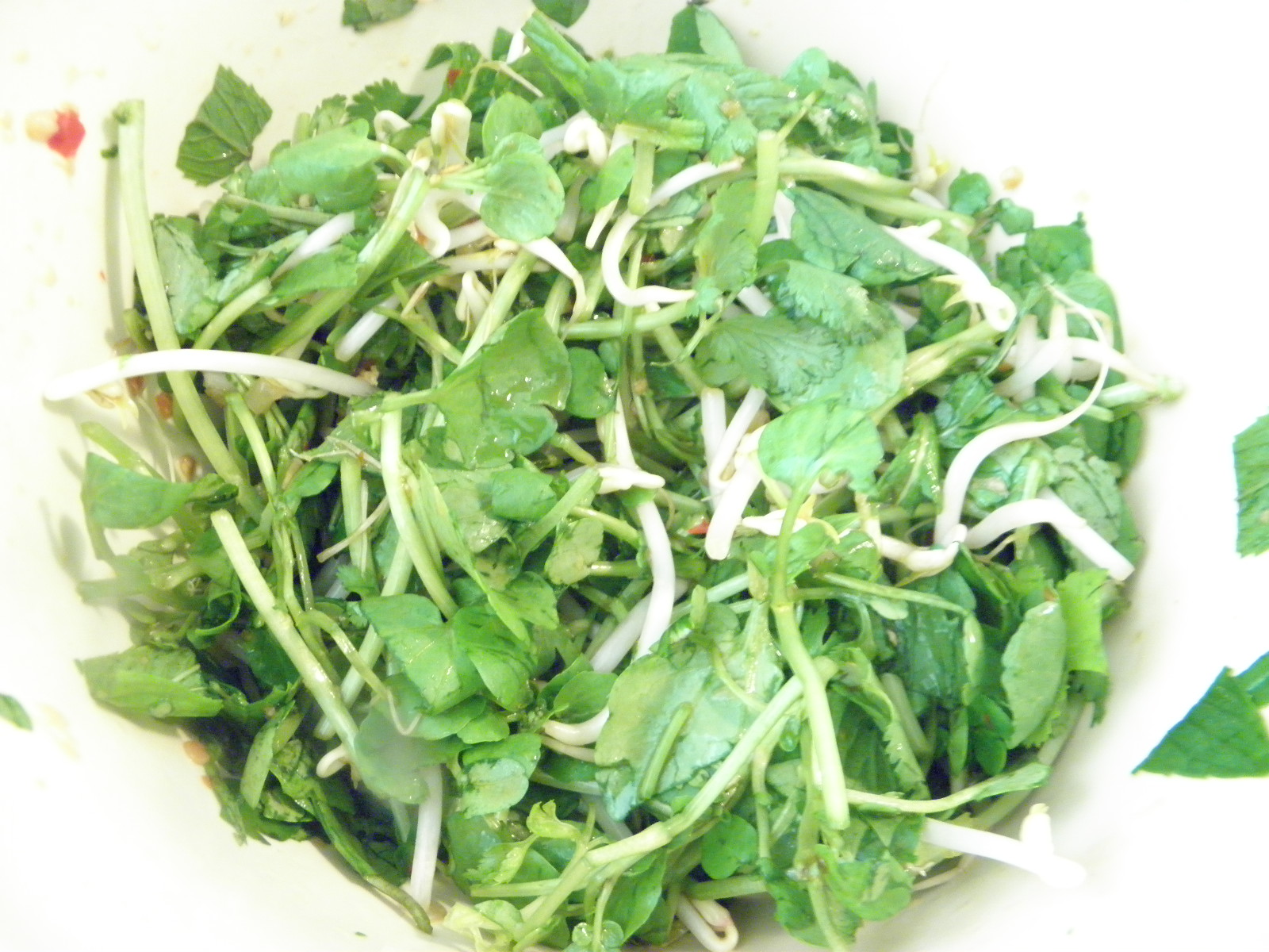 watercress salad without chicken