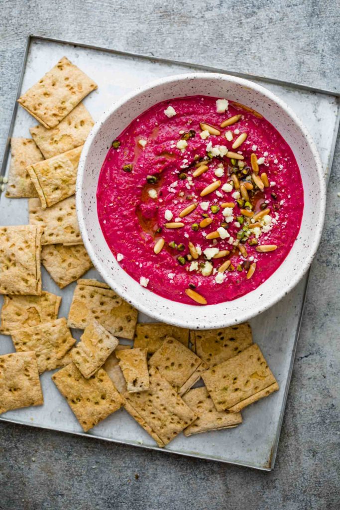 best winter recipes - dip - egyptian beetroot dip