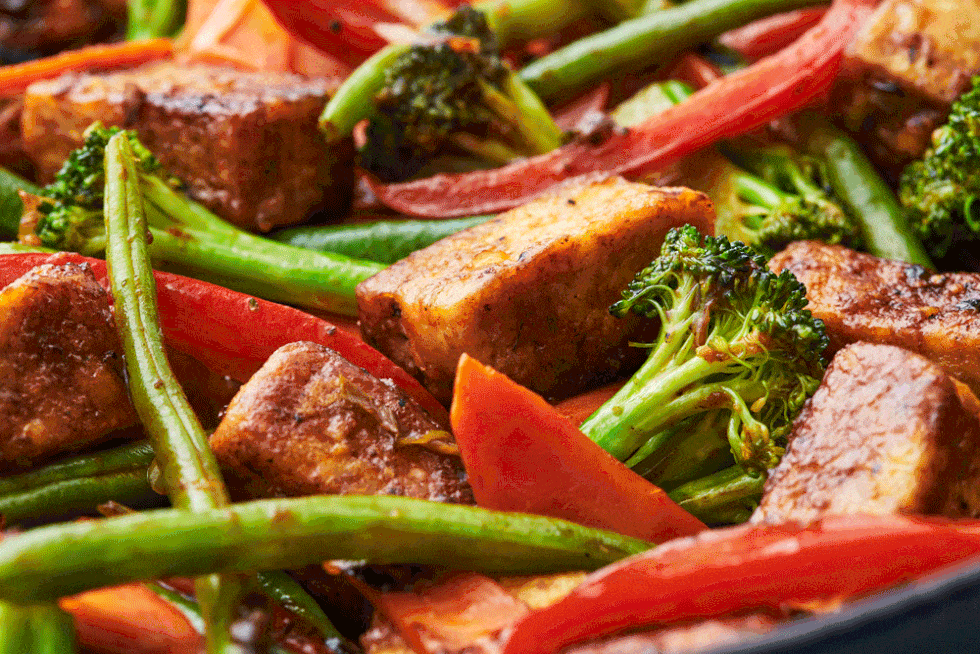 tofu stir fry for autumn