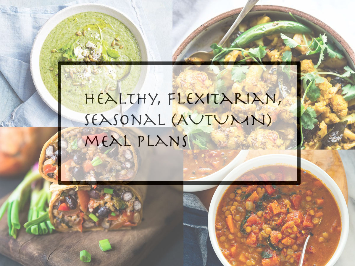 autum vegetarian meal planning