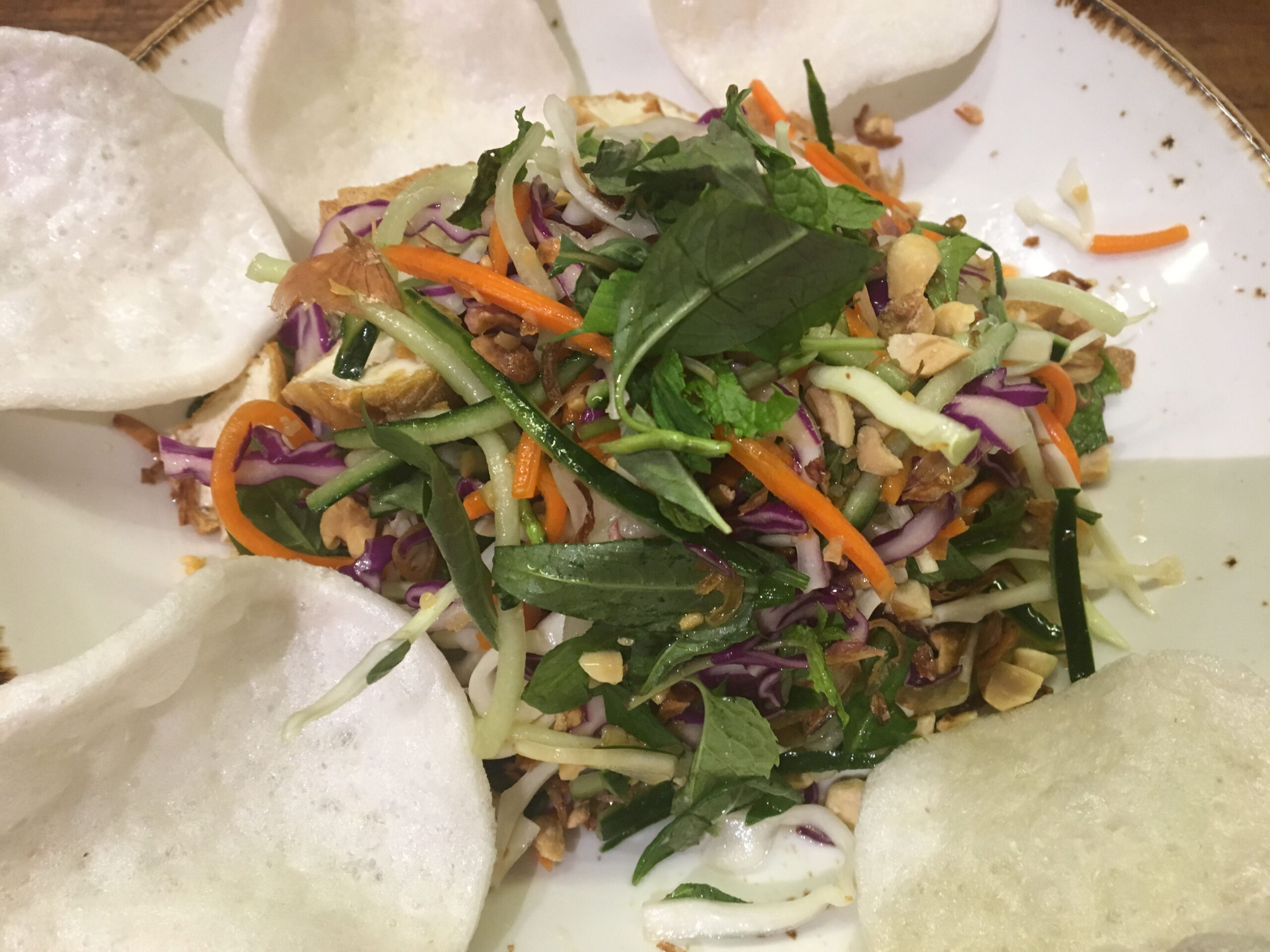 delicious vietnamese slaw with vegetables