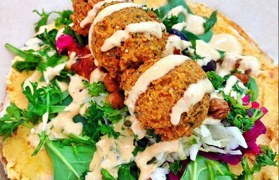 falafel place collingwood falafel wrap