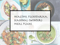 winter vegetarian meal plans - week 27