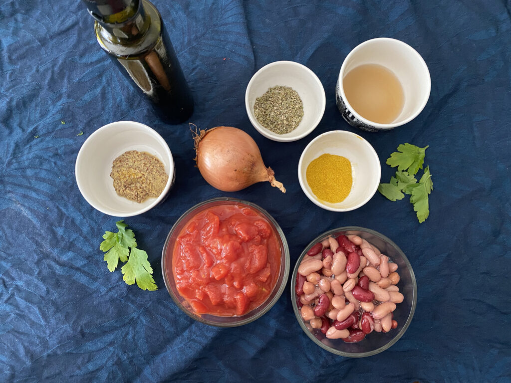 vegan baked beans ingredients