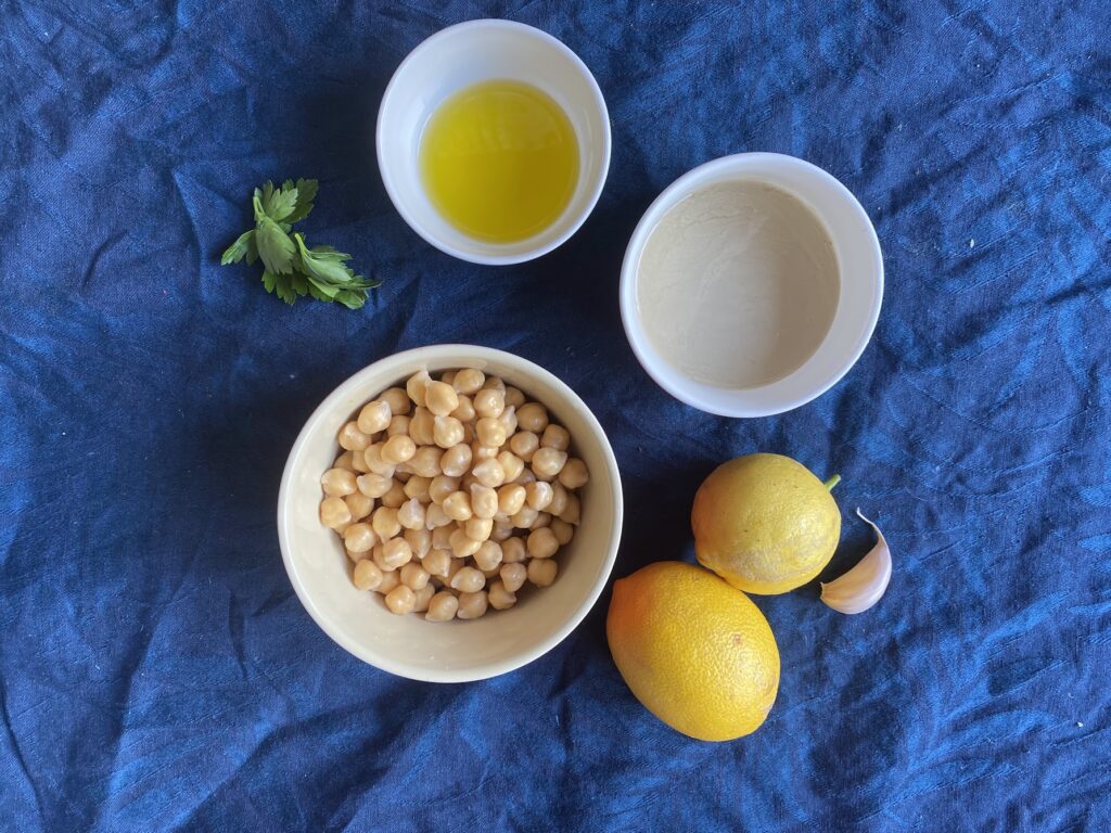 lebanese hummus recipe healthy hummus recipe - ingredients