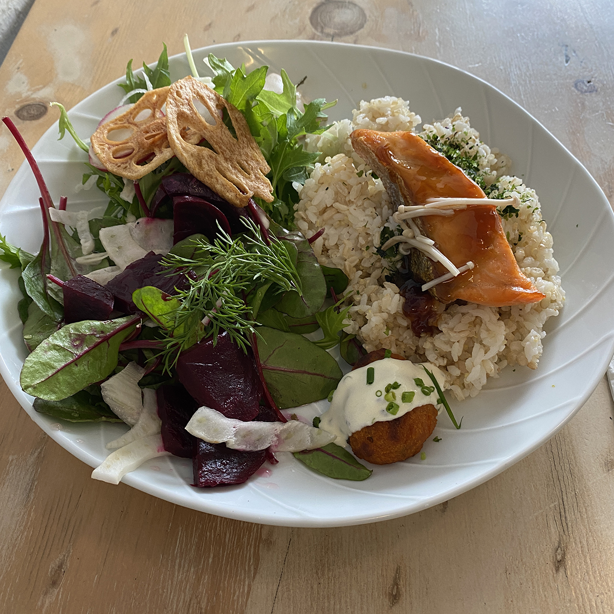 CIBI lunch plate - another healthy food cafe