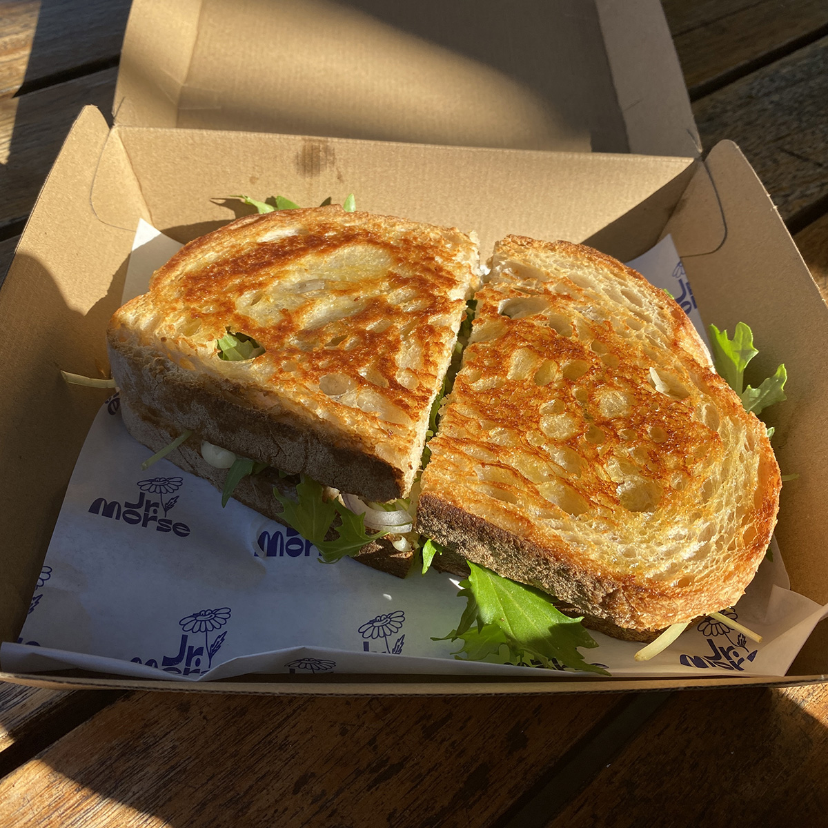 a mushroom and bechamel toastie - with cheese? heuristic decision making examples