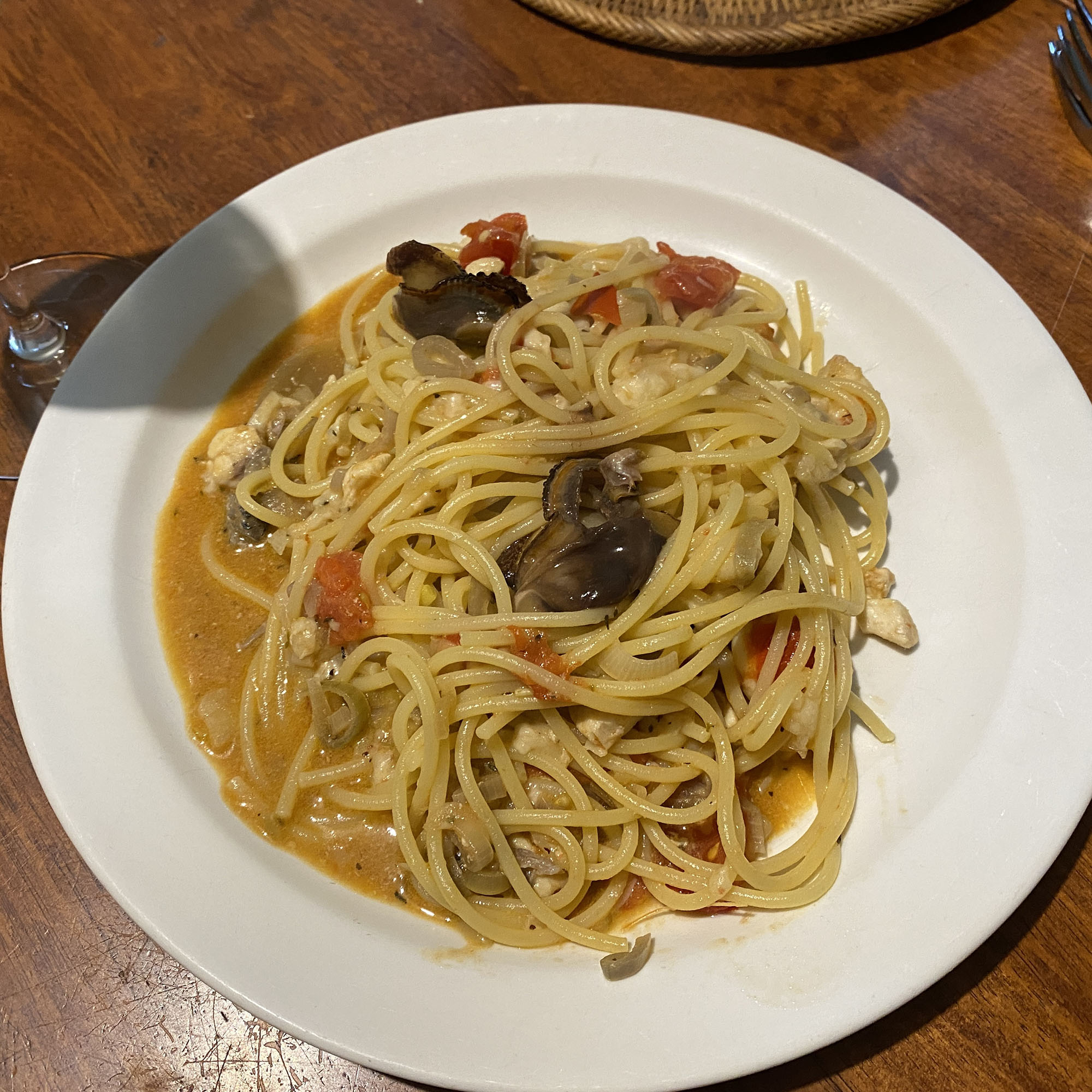dad's seafood marinara pasta recipe