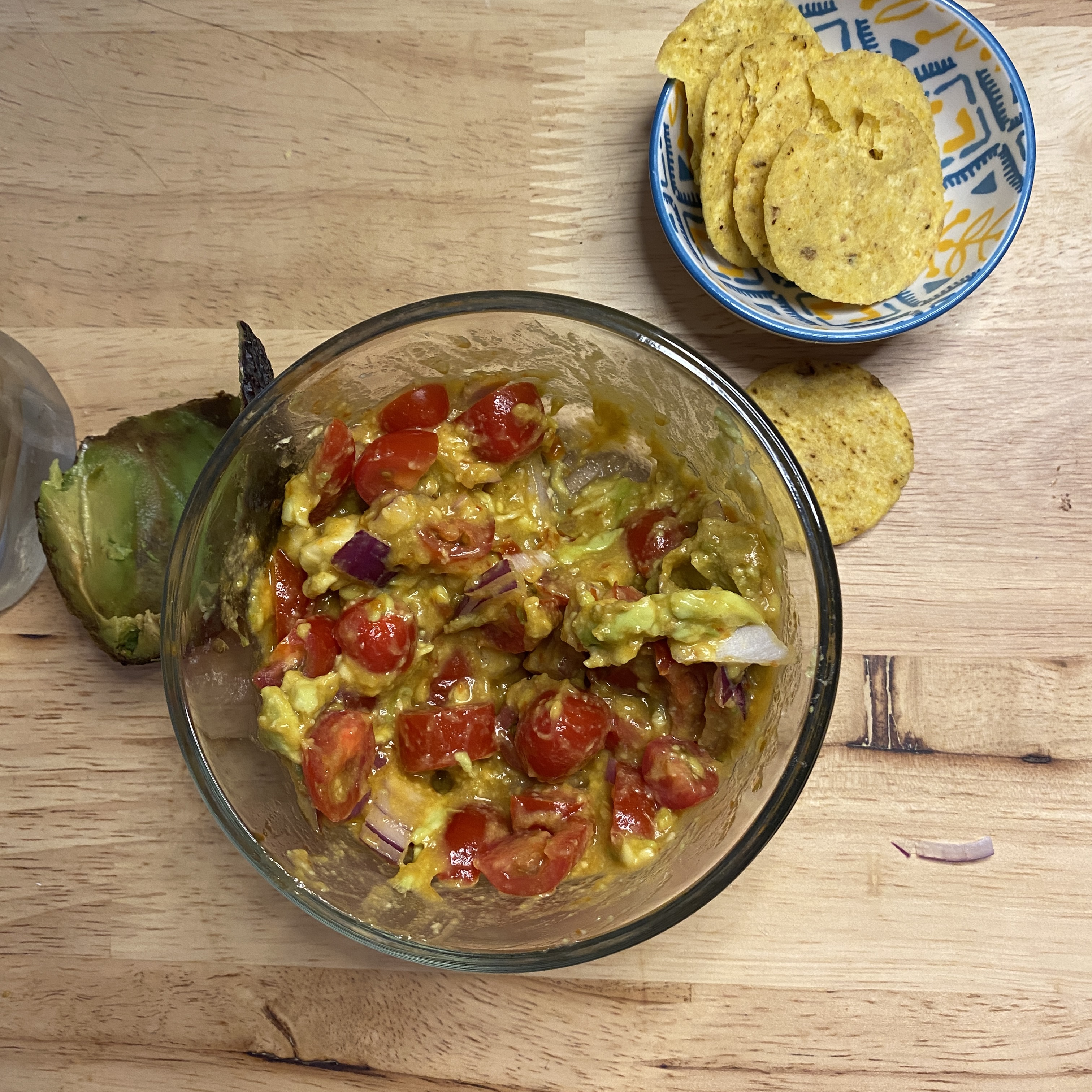 chilli jam guacamole