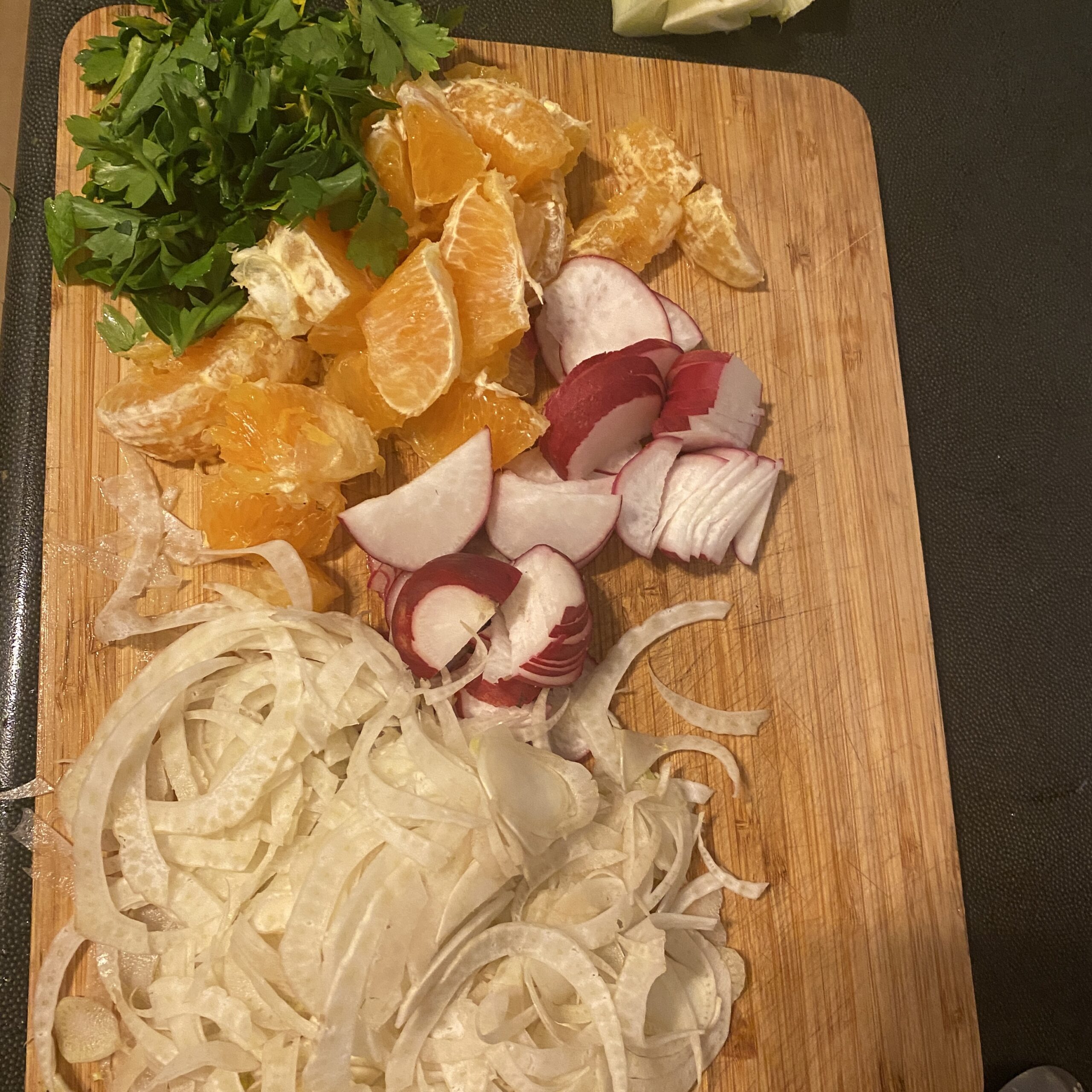 fennel salad ingredients