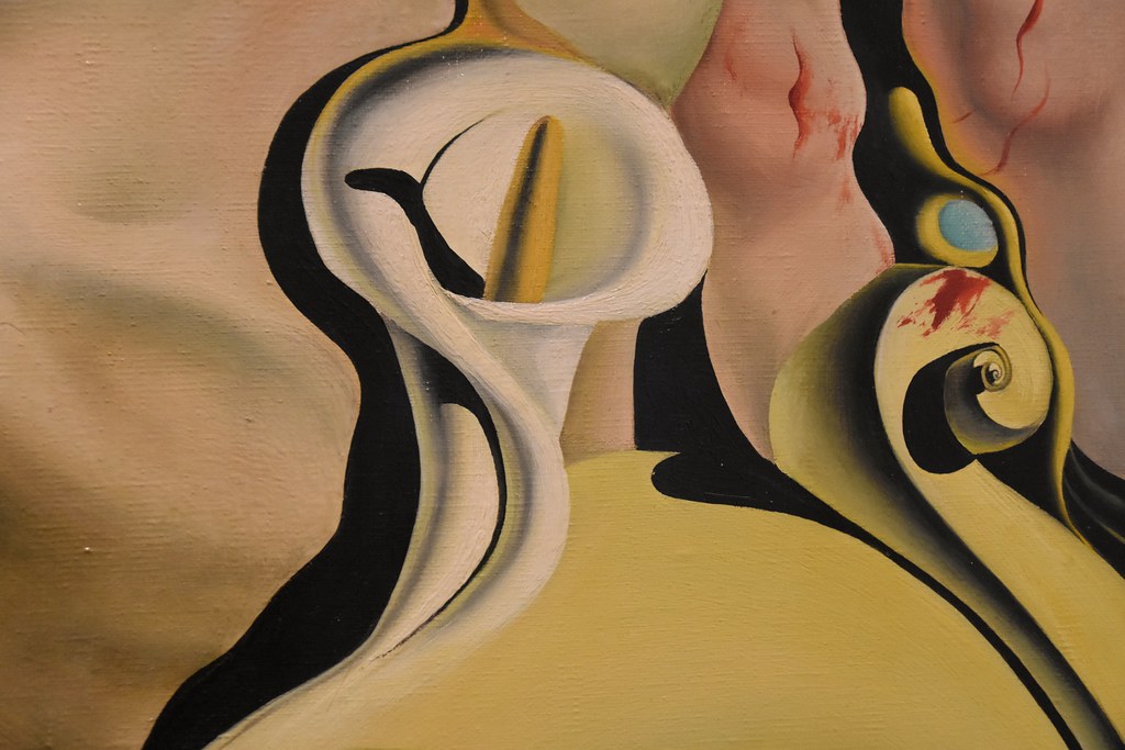 "Salvador Dali, Face of the Great Masturbator, 1929, detail (3)" by Prof. Mortel is licensed under CC BY 2.0.