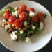 chickpea and tomato middle eastern salad, 10 serves of vegetables a day for better health